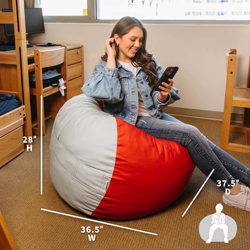 Small Foam Filled Bean Bag Chair O2531