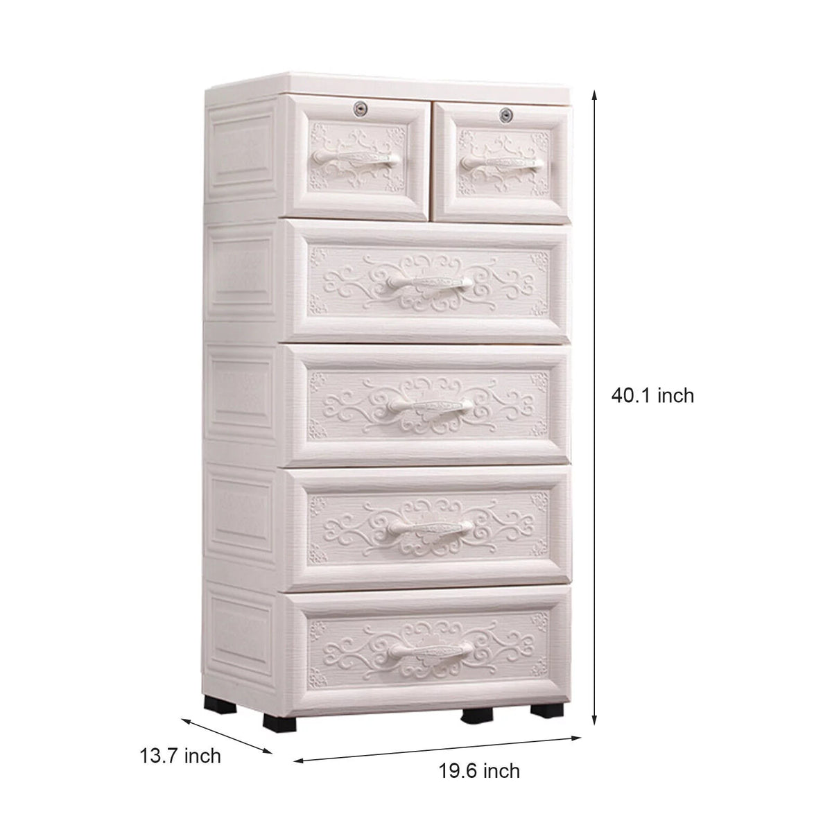 5 Layers 6 Drawer Storage Cabinet Y49240