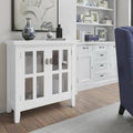 White 2 Door Accent Cabinet L201903