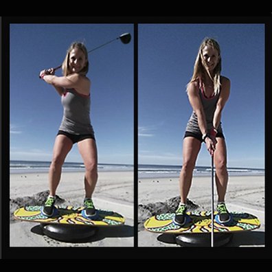Pro Balance Board with Roller - 42” X 15” deck and 8.5” diameter Pro Roller O46237