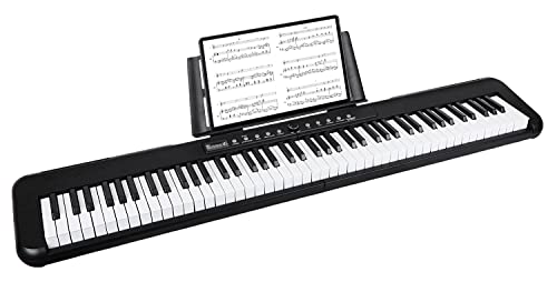 88 Key Semi Weighted Digital Piano with Bluetooth MIDI I7392