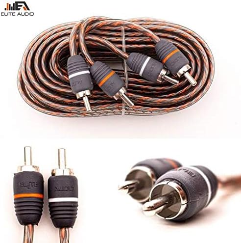 0 Gauge CCA Amp Kit with 20 feet 0 AWG + 2-Channel RCA Interconnects G6625