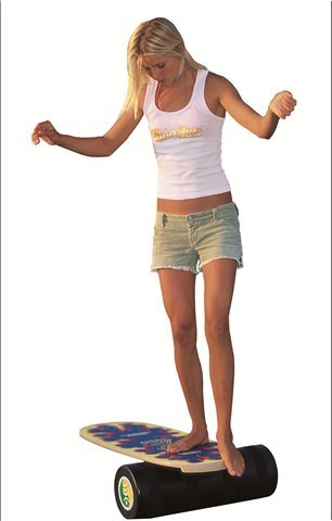Pro Balance Board with Roller - 42” X 15” deck and 8.5” diameter Pro Roller O46237