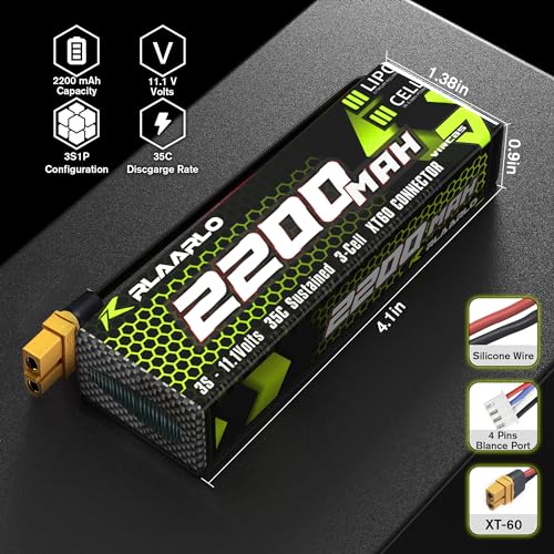 Black 1/10 Brushless RC Monster Truck, 50+ MPH, 4WD, Waterproof, Carbon Fiber V785493