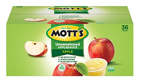 Organic No Sugar Added Apple Sauce, 3.9 Ounce, 36 Count Z21835