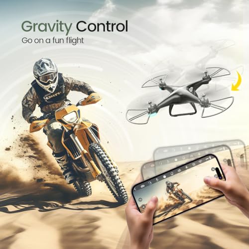 1080P HD Camera Drone with 2 Batteries J688