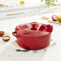 Enameled Cast Iron 7-Quart Covered Casserole J3379