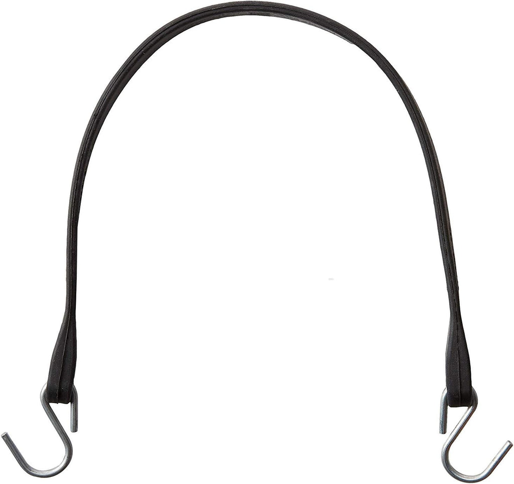 Pack of 50 41 inch Rubber Bungee Cords with Metal S Hooks I488524