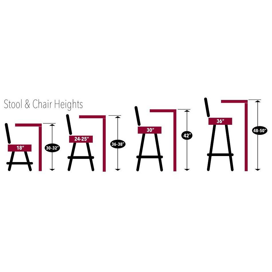 Chrome Swivel Bar Stool with Accent Ring E6493