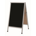 Aluminum A-Frame Sidewalk Marker Board 24"W x 42"H G939
