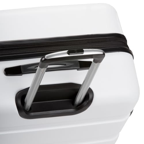 Hardside Expandable Luggage with Spinner Wheels, White, Carry-On 19-Inch F894769