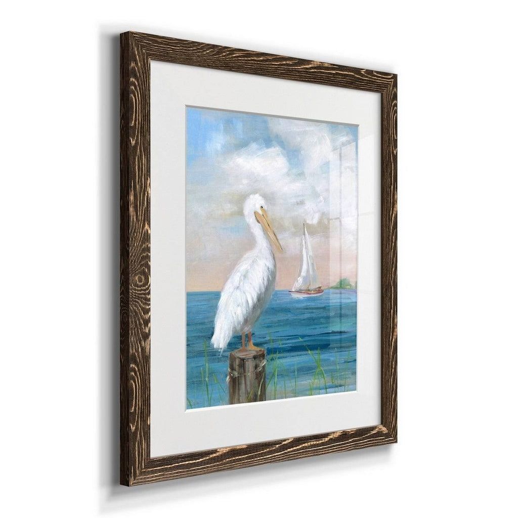 Framed Print 17X20 White Y103410