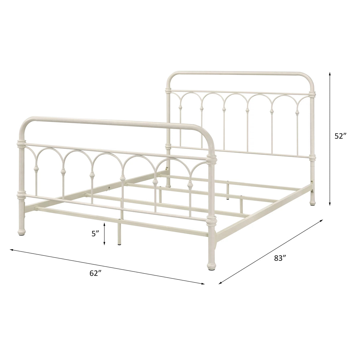 White Queen Bed W304446