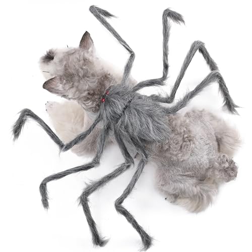 Grey and Black 8 Legs Large Dog Cat Costume G4744