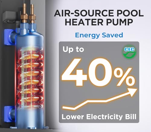 16000 BTU Electric Pool Heat Pump 5000 Gallon L540
