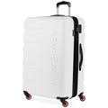 Hardside Expandable Luggage with Spinner Wheels, White, Carry-On 19-Inch F894769
