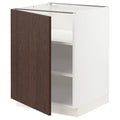 White Base Cabinet with Shelves N263