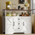 Buffet Cabinet Sideboard with 3 Drawers and 2 Doors O26822