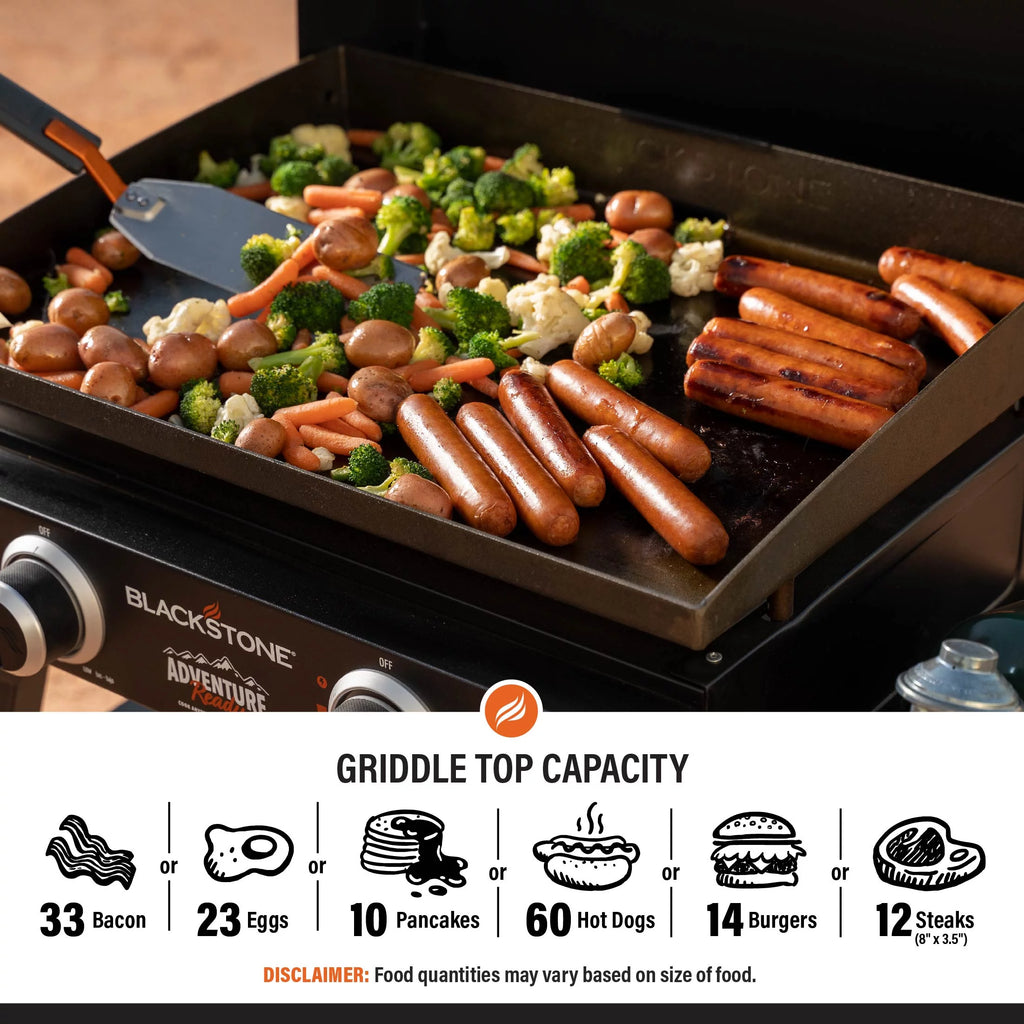 22 Propane Griddle with Stand and Adapter Hose R52178