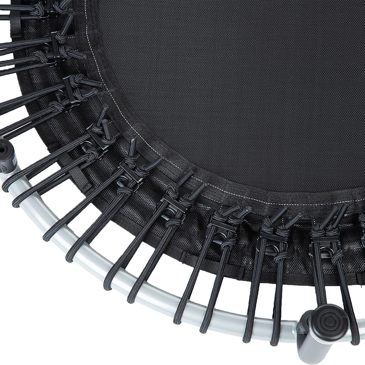 39" Fitness Trampoline with Handle Bar and 30 Adjustable Bungees I693985