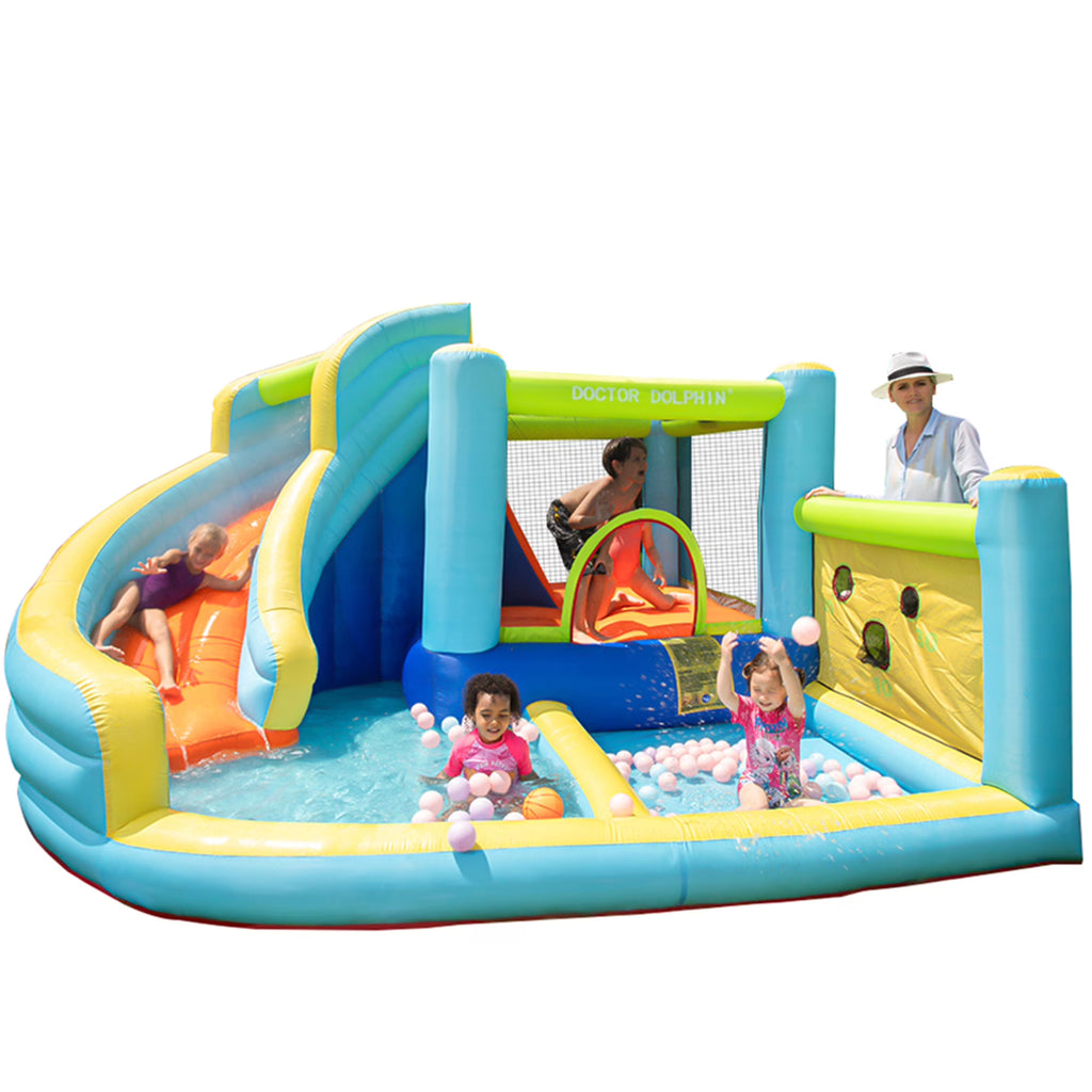 Inflatable Water Park Bounce House with Blower A9210