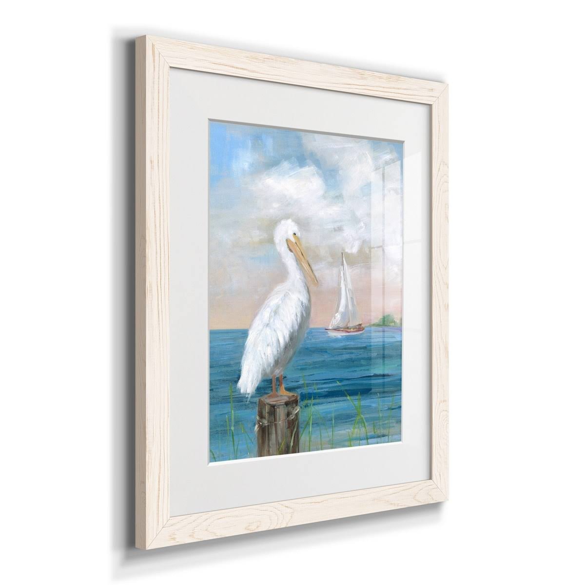 Framed Print 17X20 White Y103410