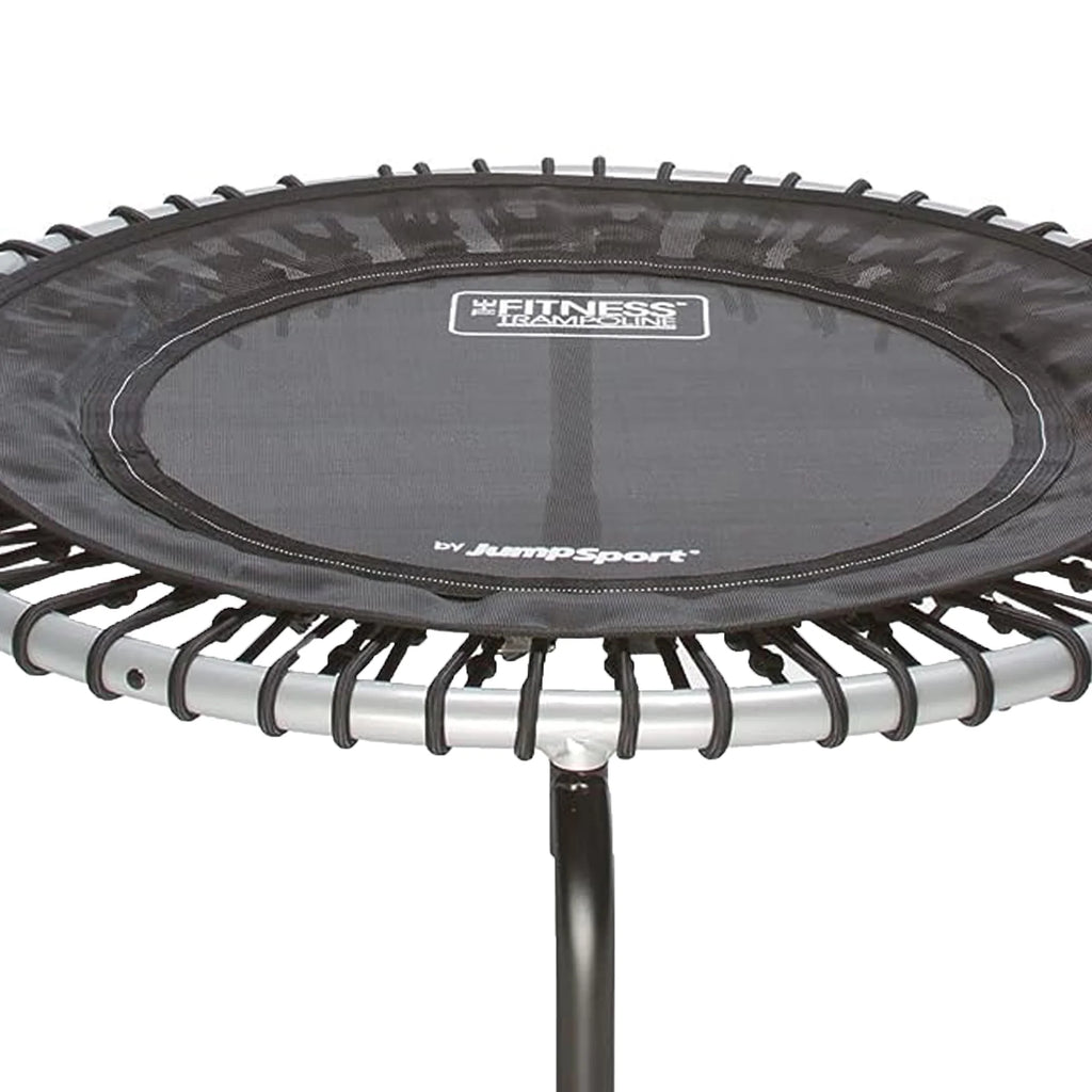 39" Fitness Trampoline with Handle Bar and 30 Adjustable Bungees I693985