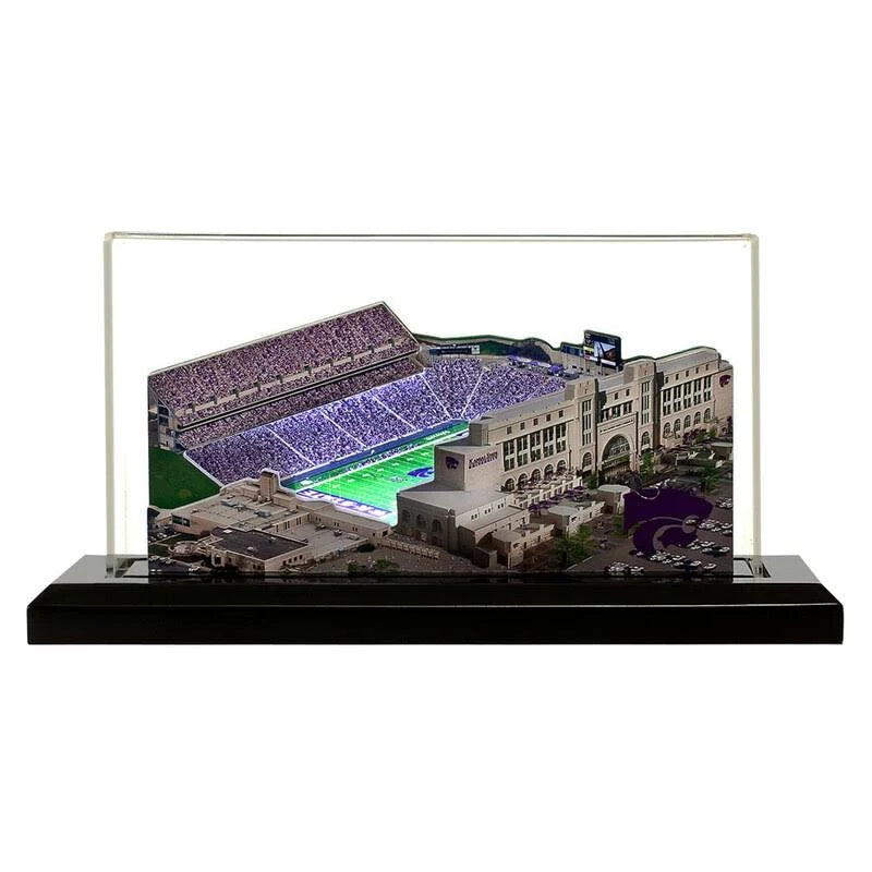 Light Up Stadium with Display Case J5806