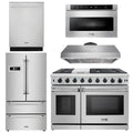 48 Gas Range, Range Hood, Dishwasher, Refrigerator, Microwave O93414