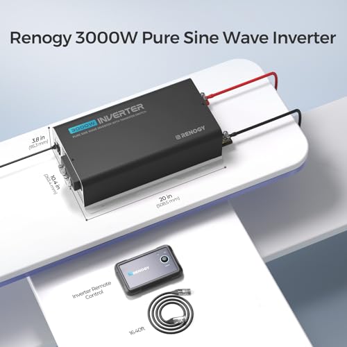 3000W Pure Sine Wave Power Inverter with UPS Transfer Switch I835384