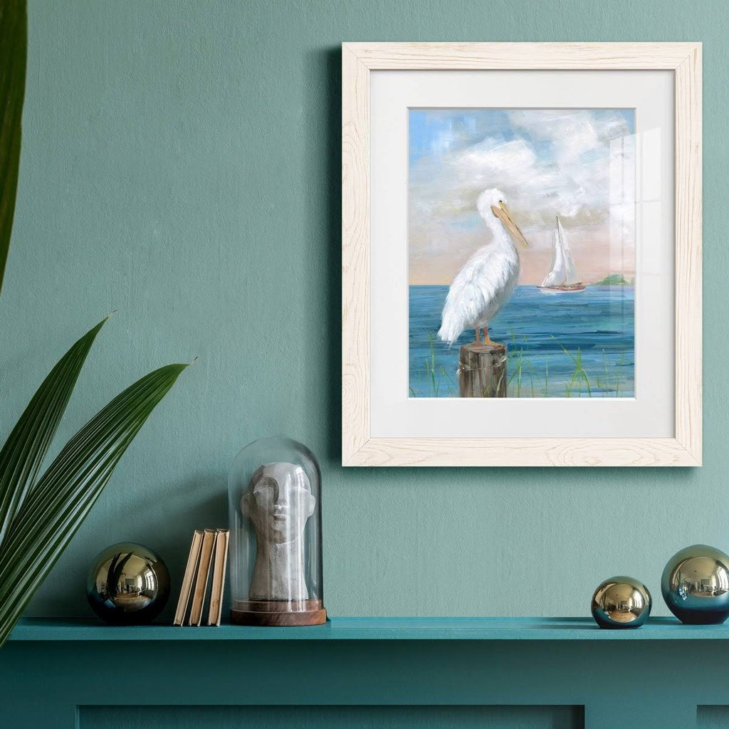 Framed Print 17X20 White Y103410