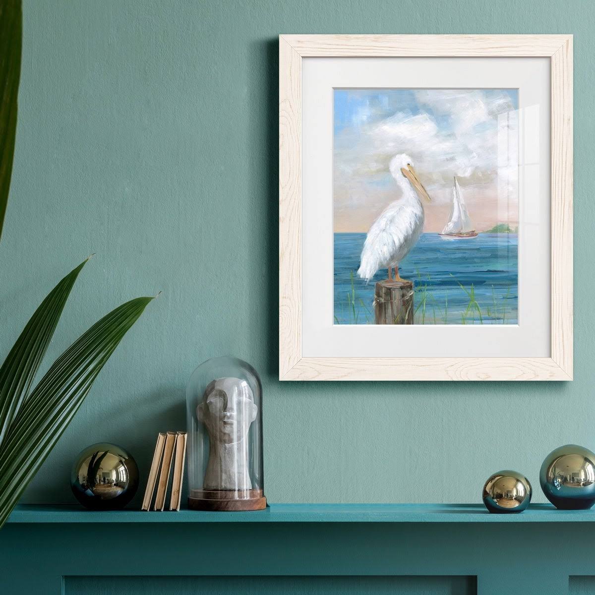 Framed Print 17X20 White Y103410
