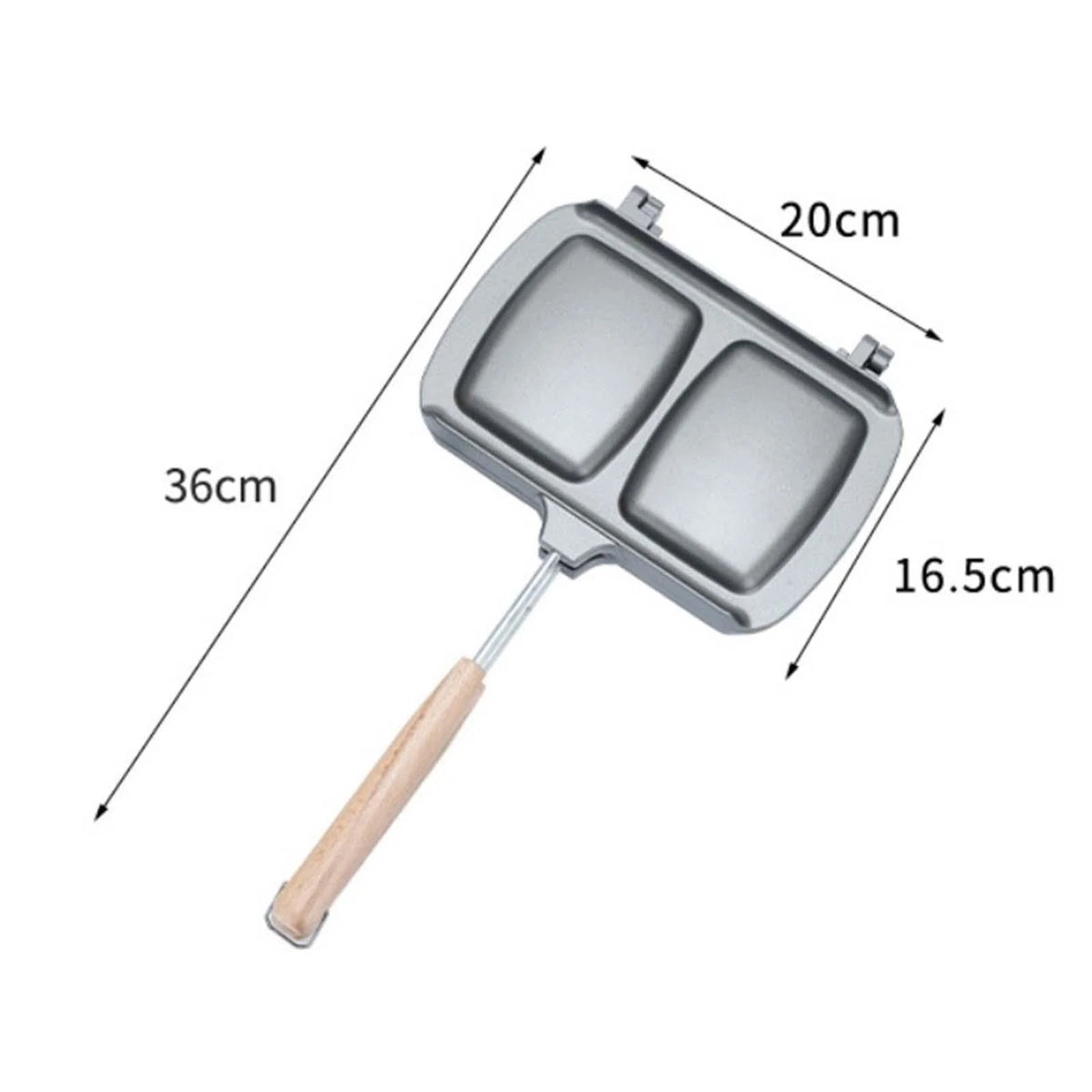 Non Stick Double Side Heating Sandwich Maker C1687