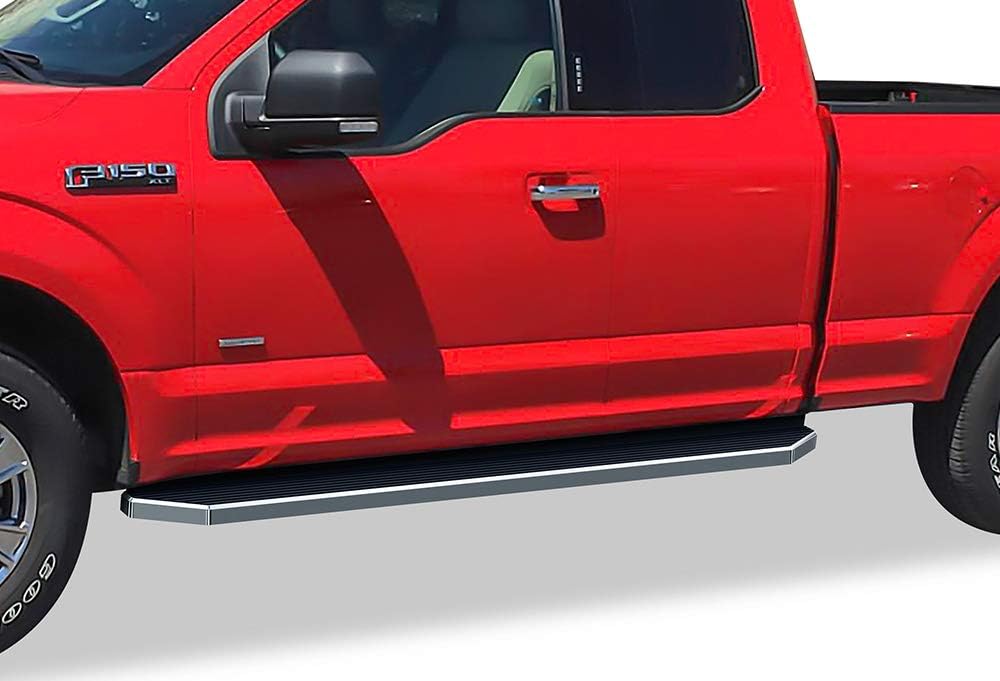 6in Matte Black Running Boards B15402