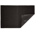 Black Ombre Shag Indoor / Outdoor Mat D231