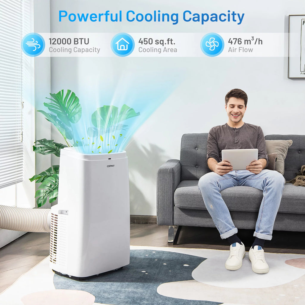 8150 BTU Portable Air Conditioner 3-in-1 Q50488