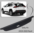 Cargo Cover Retractable Trunk Shade (Black) Pack of 2 J196