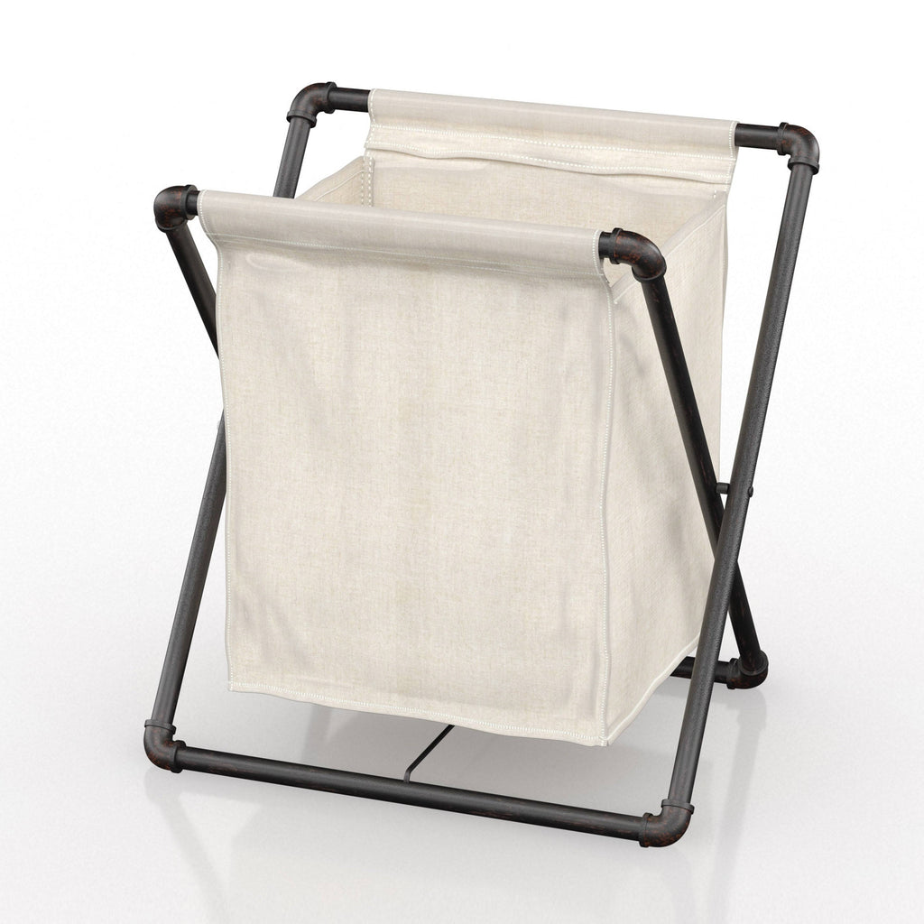 Black Laundry Hamper Z8271
