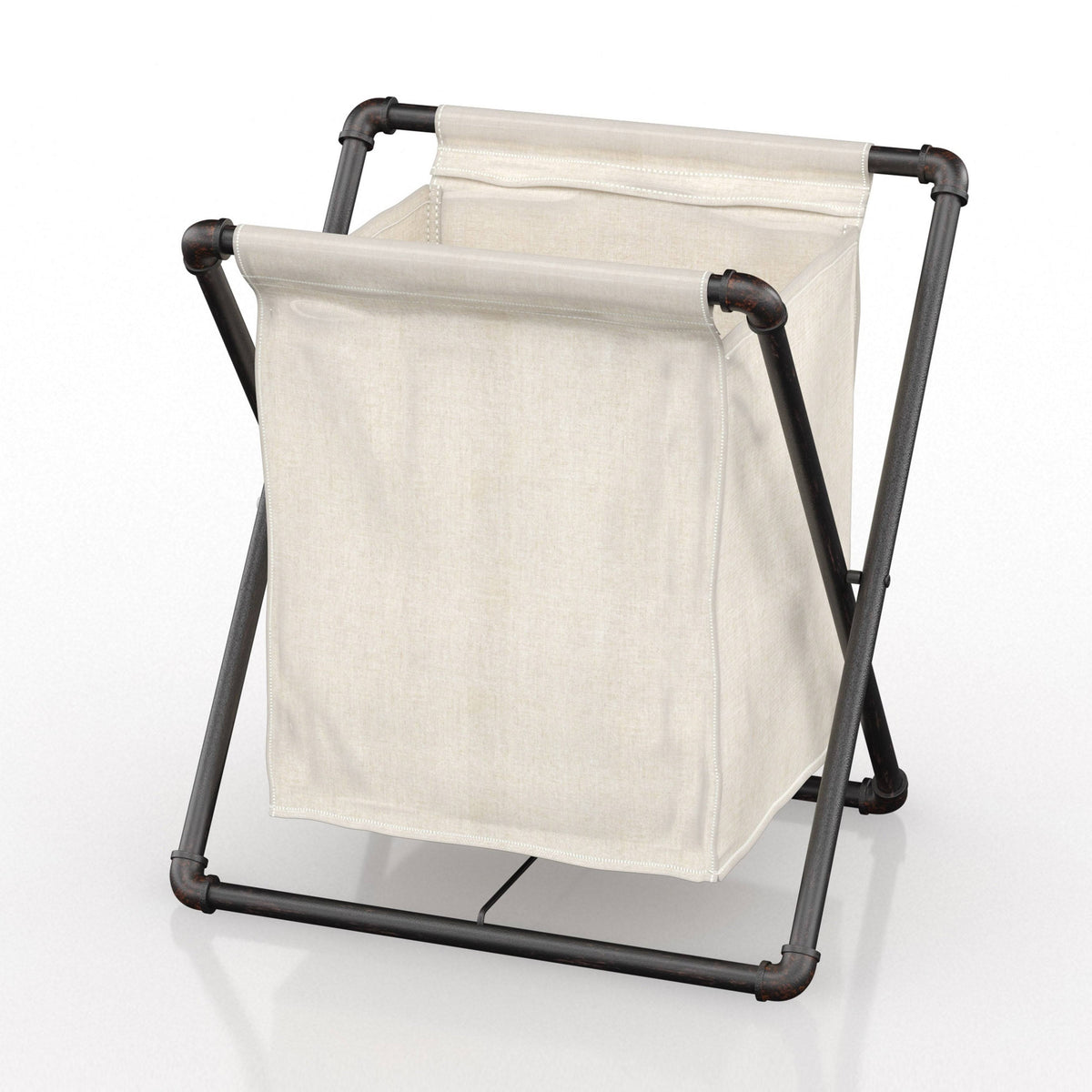 Black Laundry Hamper Z8271