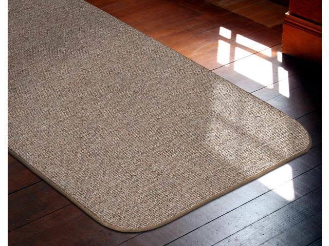 Pebble Beige Skid-Resistant Carpet Runner 20 ft. x 27 in. S681