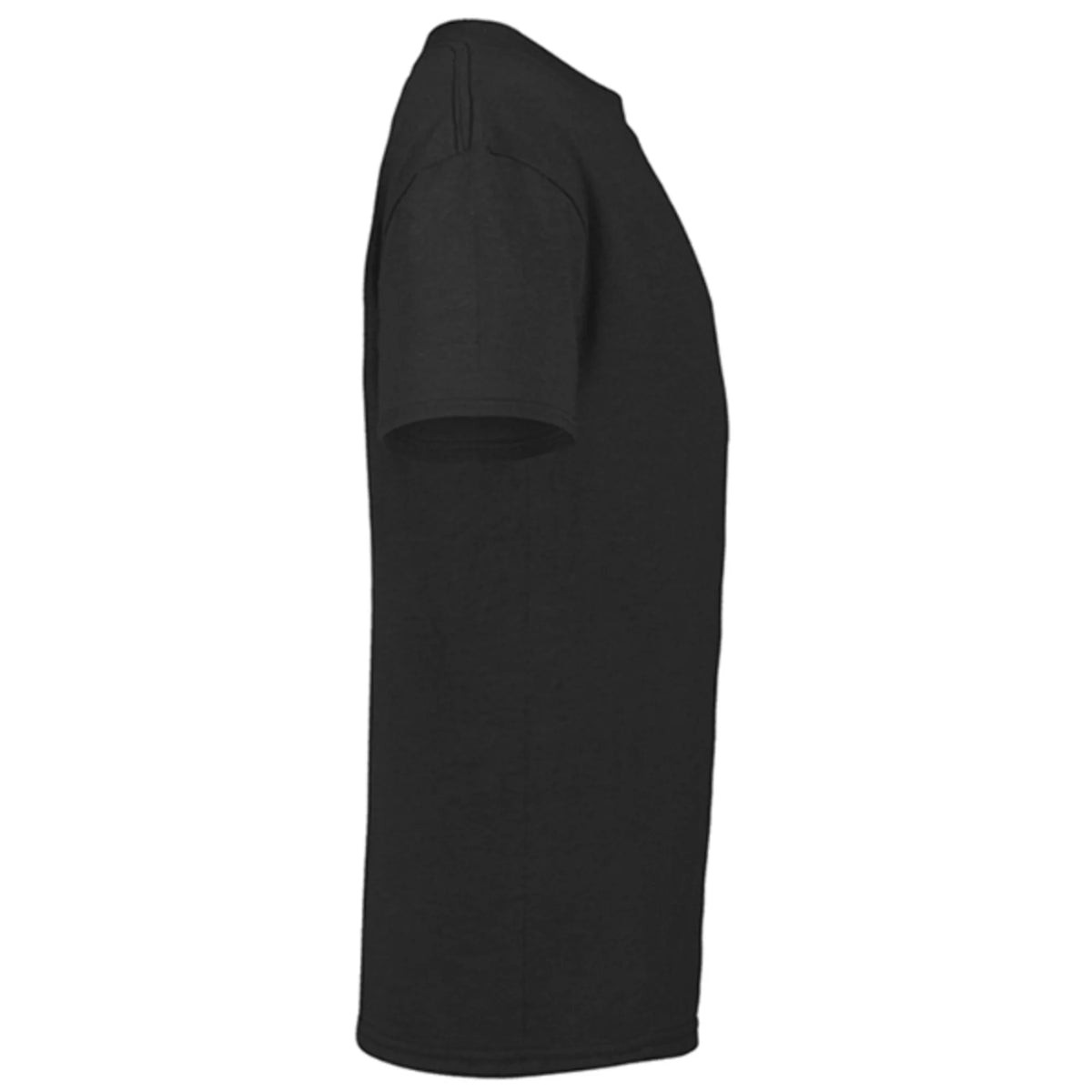 Black Short Sleeve Cotton T-Shirt W123096