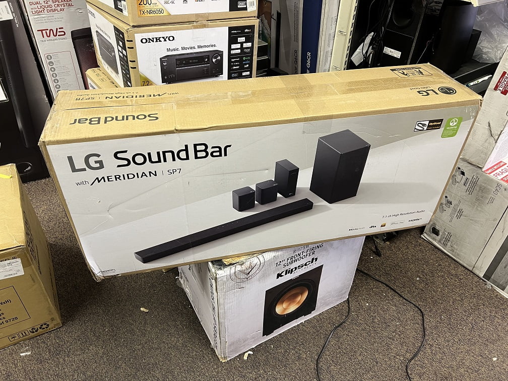 7.1 Channel High Res Audio Sound Bar with Rear Speaker Kit M496311