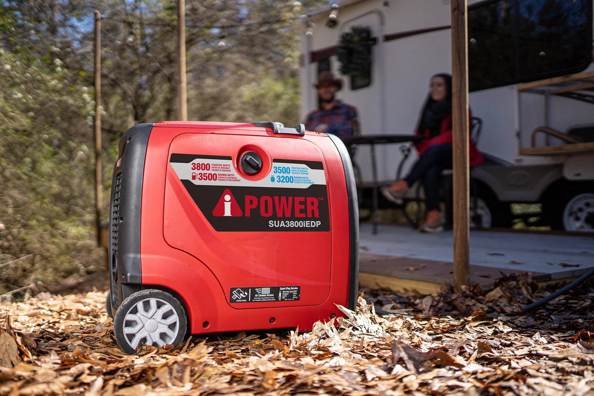 3,800-Watt Dual Fuel Portable Inverter Generator with CO Sensor U532693
