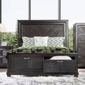 Espresso 2-drawer Platform Bed Eastern King O62395