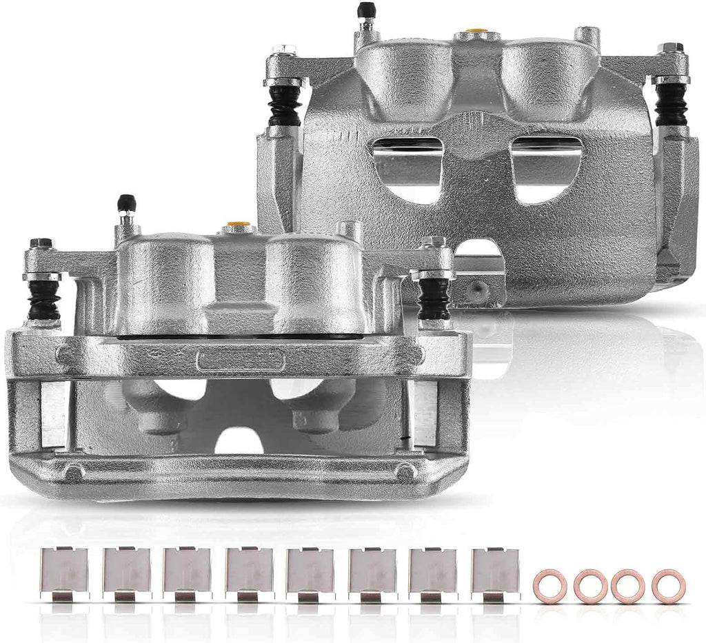 Set of 2 Front Brake Caliper Replacement for Ford F-150 2012-2016 W61144