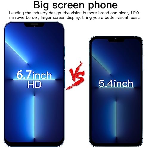 6.7 Inch Unlocked Android Phone 2GB RAM+16GB ROM Dual Sim Q64943