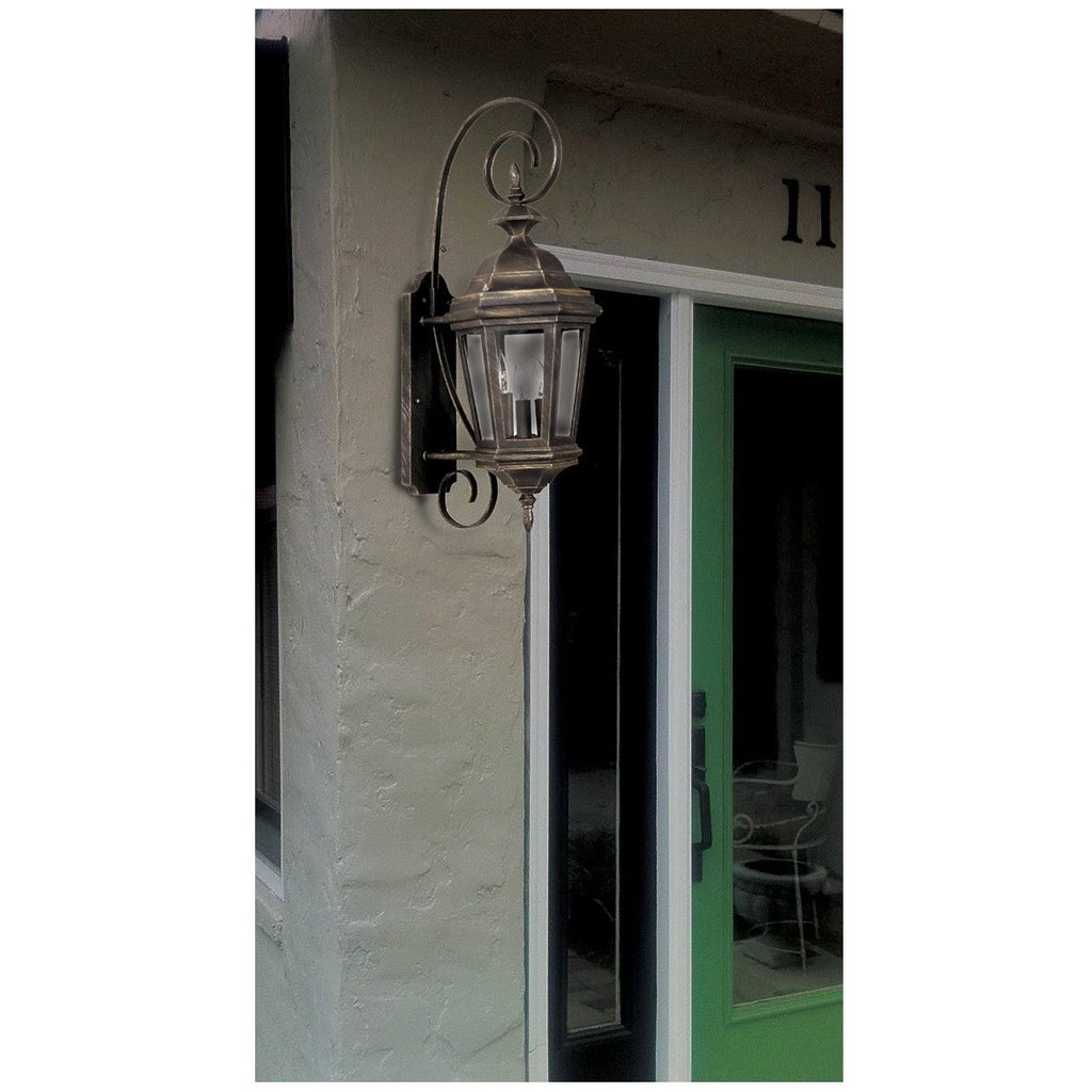 Antique Patina Wall Lantern S12235