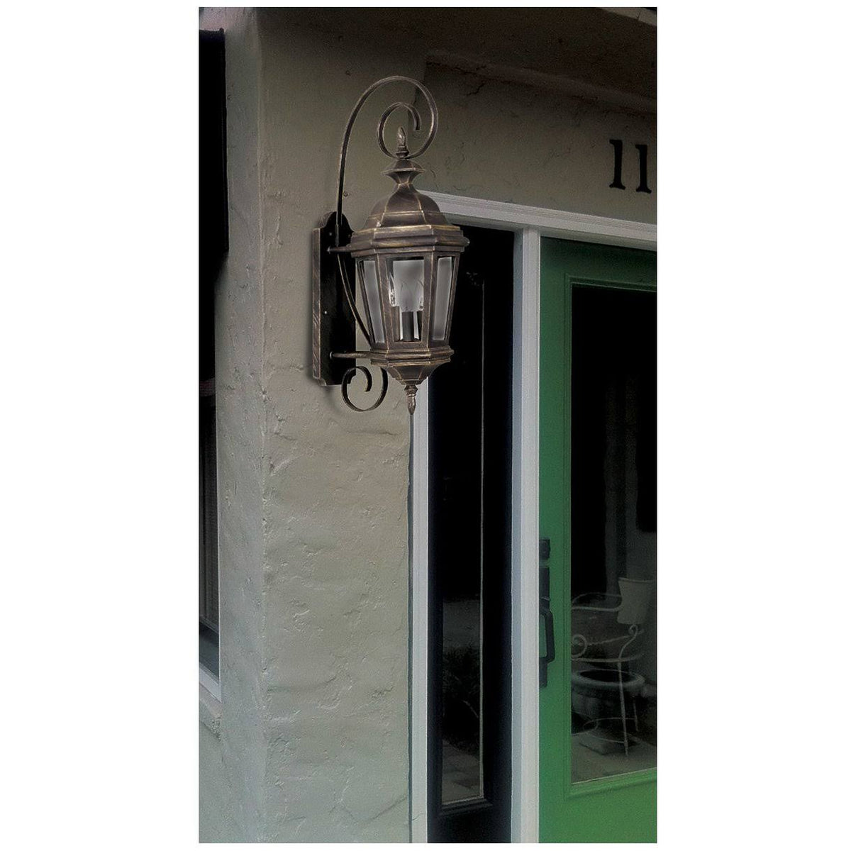 Antique Patina Wall Lantern S12235