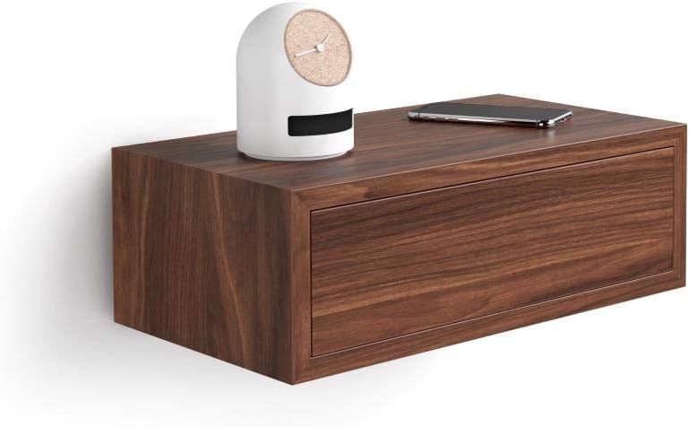 Canaletto Walnut Laminate-Finished Bedside Table E853380