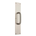4 x 16 in. Satin Nickel Pull Plate F480